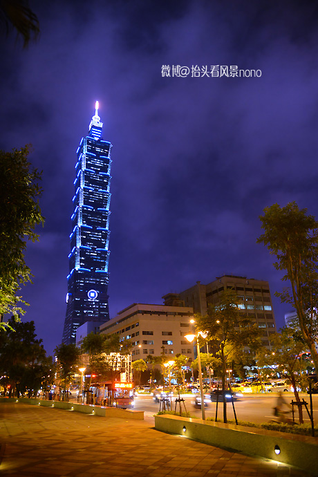 在台北101大楼看台北全景,在台北101大楼顶层看视频