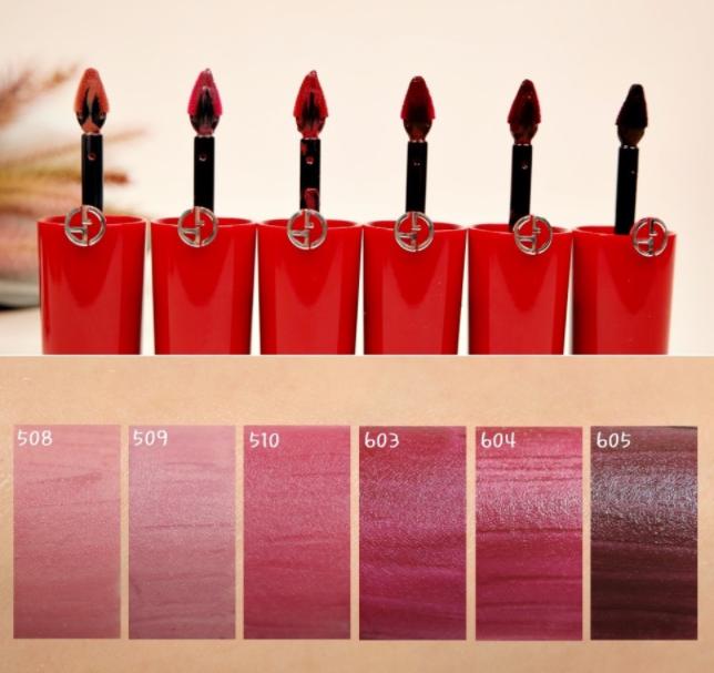 阿玛尼小胖丁最全色号,阿玛尼小胖丁黑红管口红推荐色号