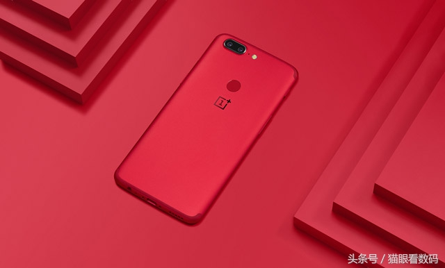 一加手机5t红,一加熔岩红版手机