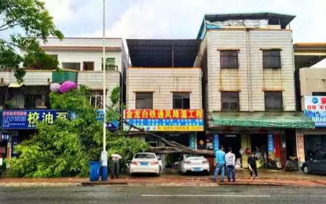 惠州天空出现奇幻景象,广州雨后现海市蜃楼