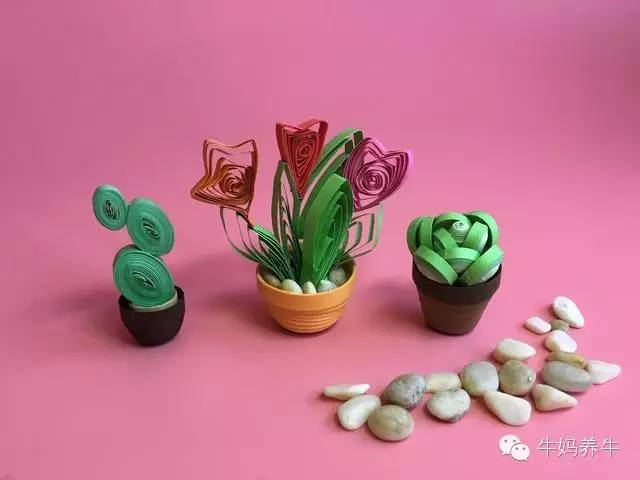 衍纸创意手工简单图片,衍纸手工亲子