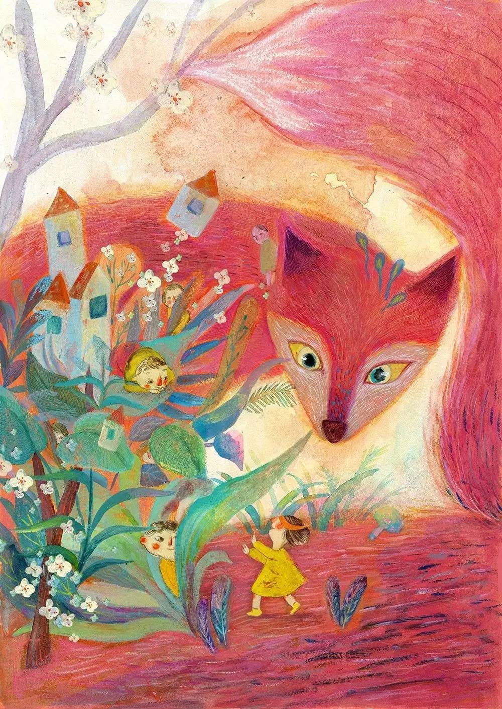 明明可以靠颜值却偏偏靠才华画画,明明能靠颜值非要靠画画