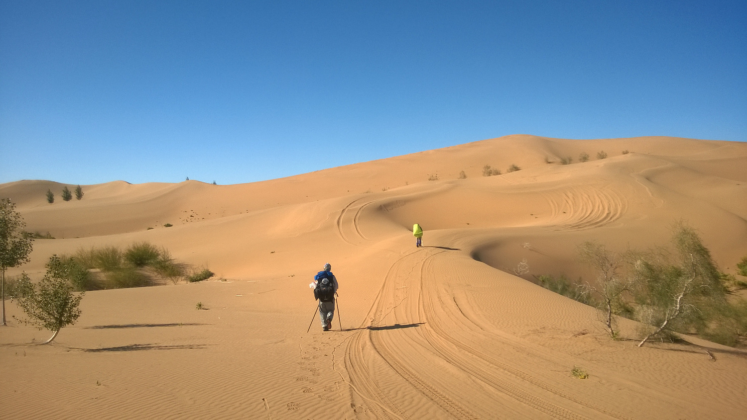 库布齐沙漠穿越之旅,库布齐沙漠西线穿越攻略