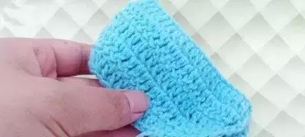 婴儿毛线袜子钩织教程全过程,婴儿毛线袜子的钩织教程