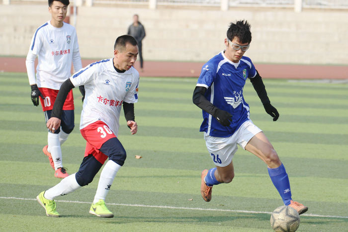 *安泰**市足球业余联赛：立丰技能不敌迎金门业