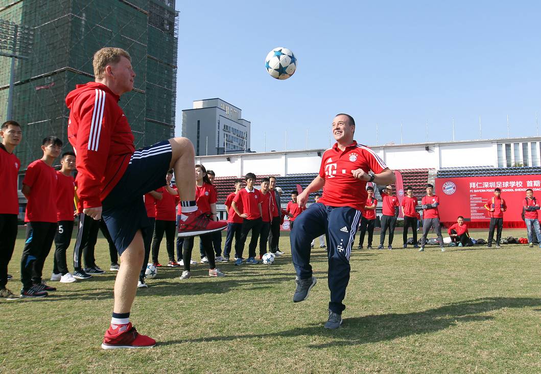 拜仁青训营培养中国穆勒和拉姆,拜仁中国发展青训建足校