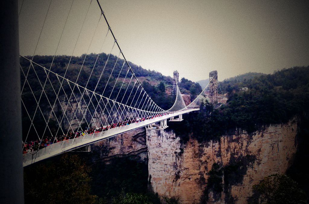 天门山景区观景,天门山生态景区