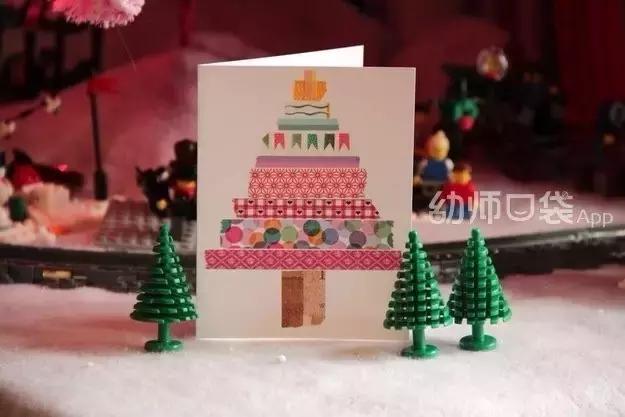 圣诞字母创意贺卡,圣诞贺卡手工制作立体简单又好看