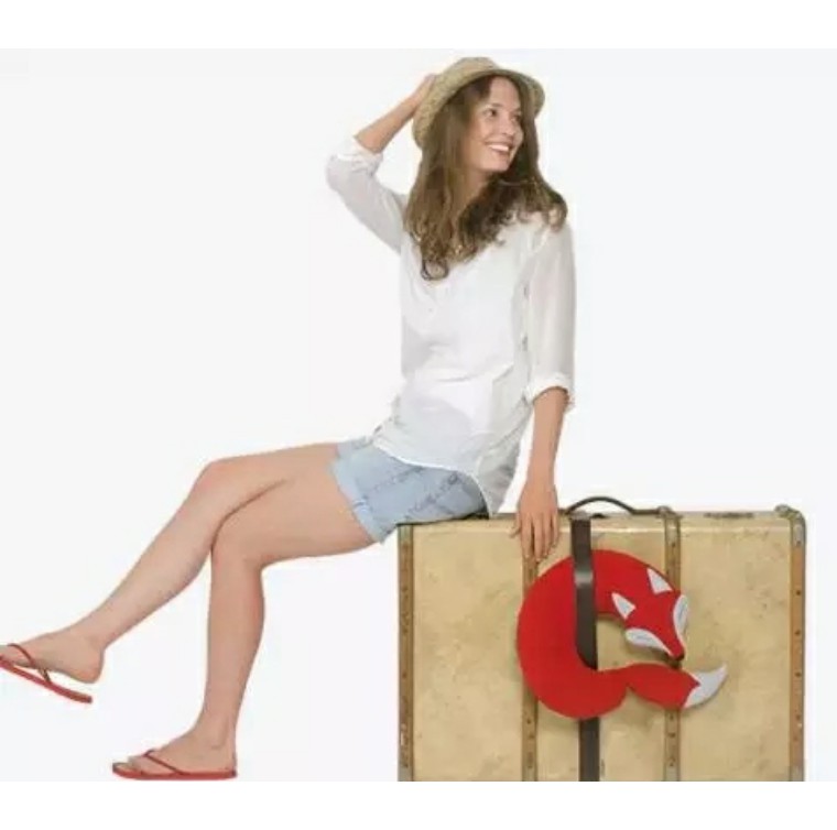 U型枕居然可以放进微波炉里加热？！小狐狸这是要成精啊？