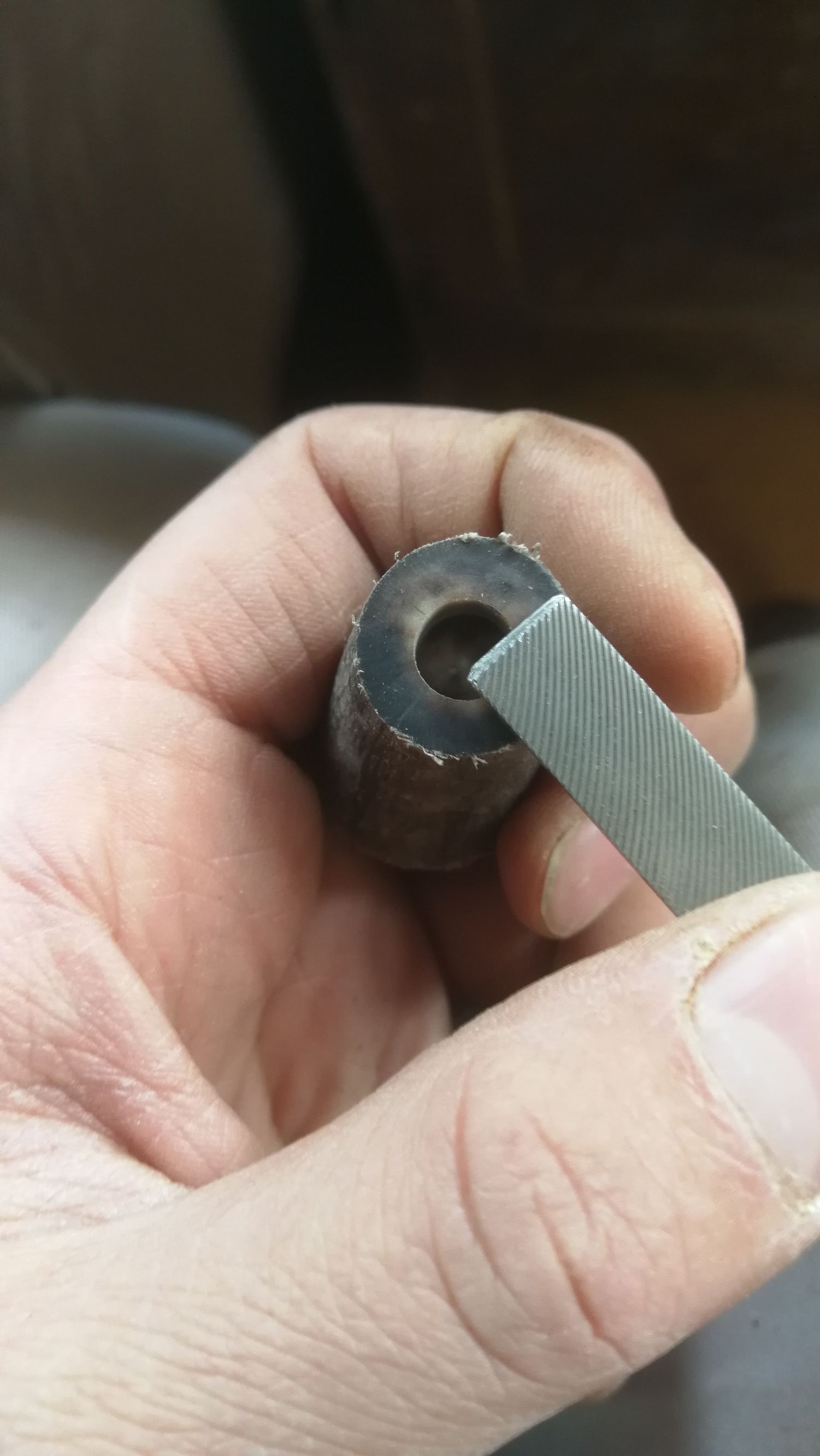 石楠木手工制作烟斗,高档石楠木牛角烟斗