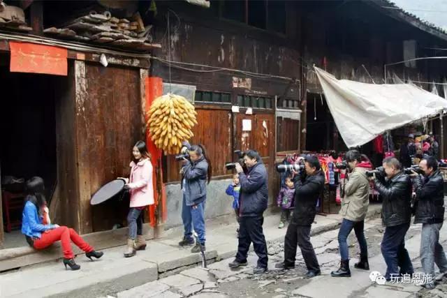 老屋基老街拍摄视频,老屋基古镇