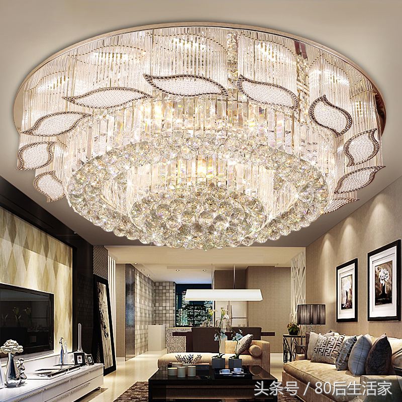 客厅水晶灯吊灯,客厅水晶灯维修电话