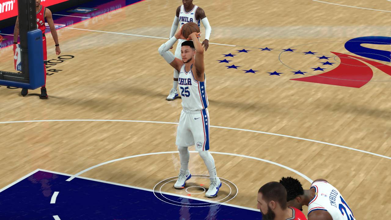 nba2k18本西蒙斯评分,2k18经典雷霆阵容