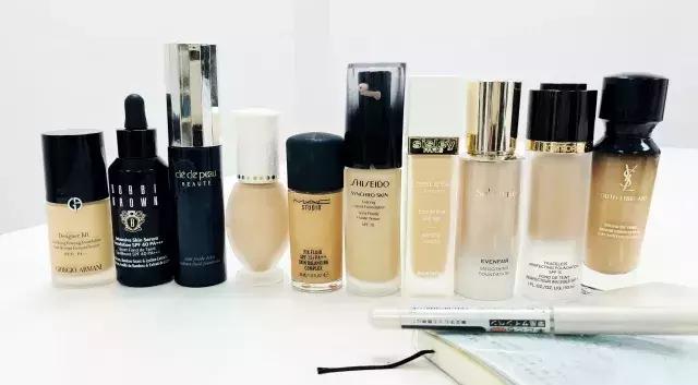 10款爆款粉底液测试,10款超好用的粉底液