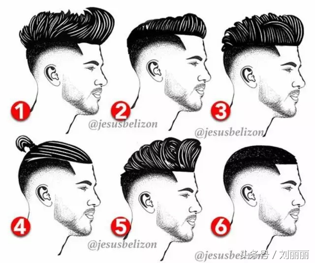 推荐男士十大发型,中年男士白发多剪什么发型好