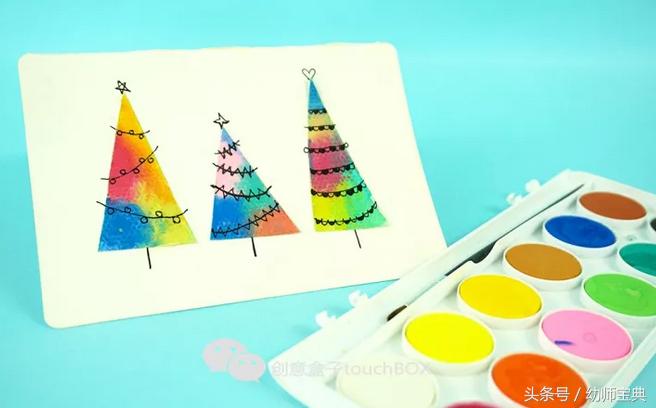 很简单的节日贺卡你学会了吗,节日贺卡简单易学