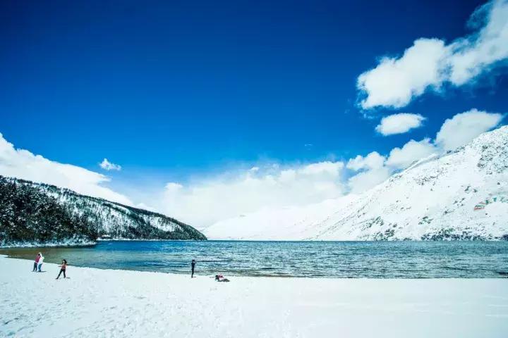 一下雪峨眉山就成了仙境,一下雪川西便美成了天堂