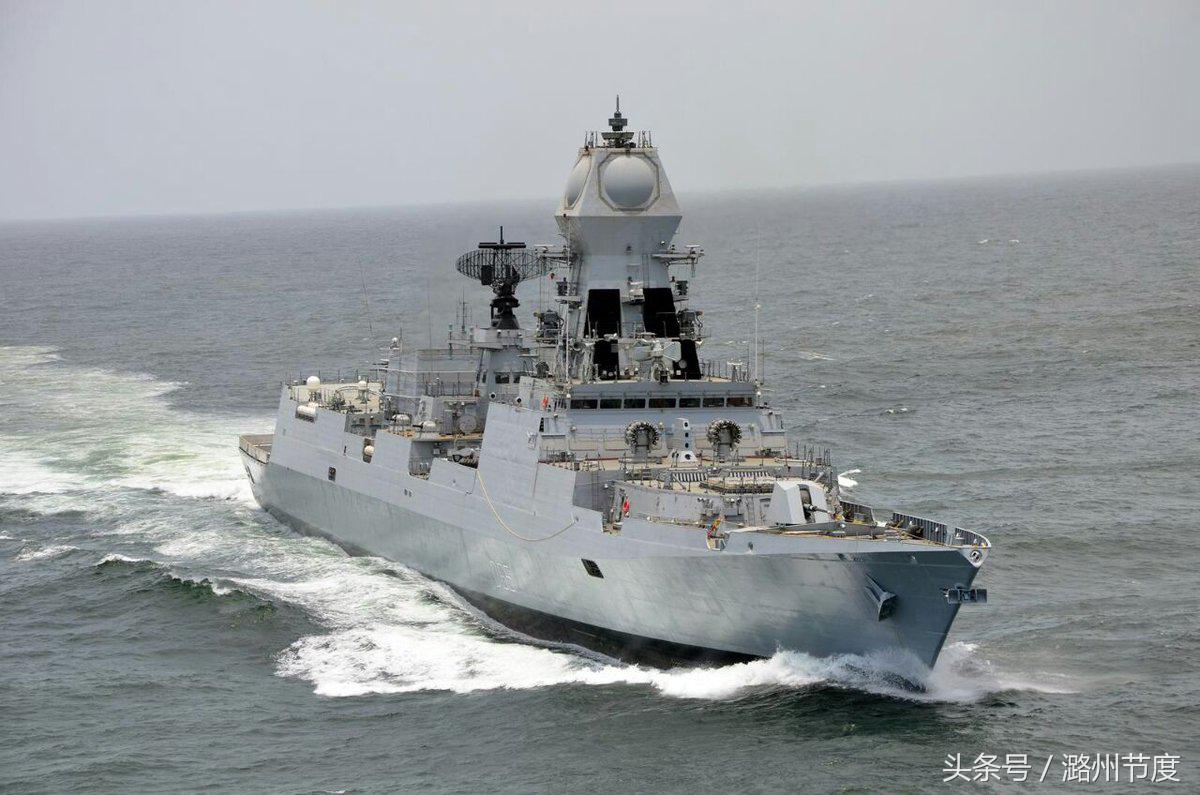 印度最好的导弹驱逐舰,印度最新海军防空导弹驱逐舰