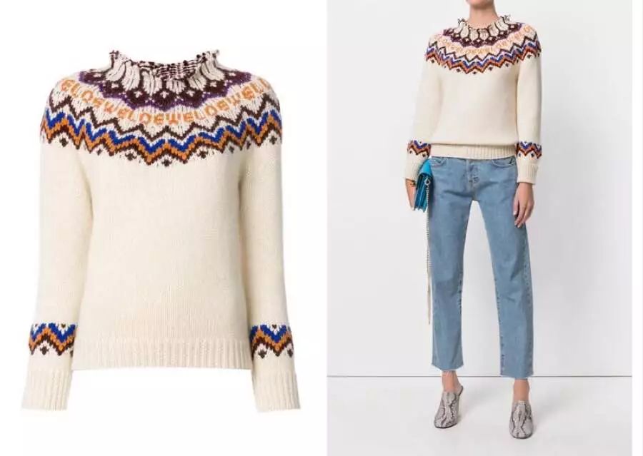 这个圣诞节，如何在合照中脱颖而出，这款减龄花纹一定适合你！