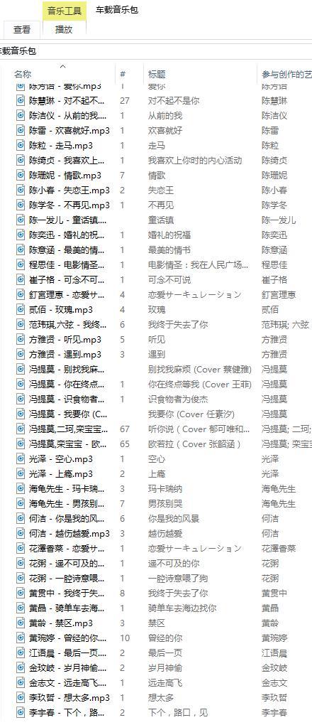 有什么好听的英语民谣,一听上瘾粤语歌曲