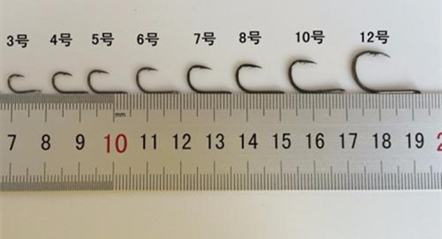 各种钓鱼的鱼钩大全,最常见的几种鱼钩