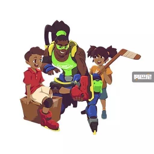 守望先锋新英雄早期概念图,守望先锋卢西奥最初的版本