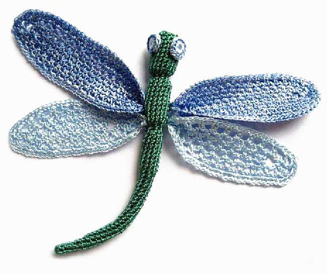 蝴蝶耳环项链的钩编教程,蝴蝶帽子的钩编方法第一部分