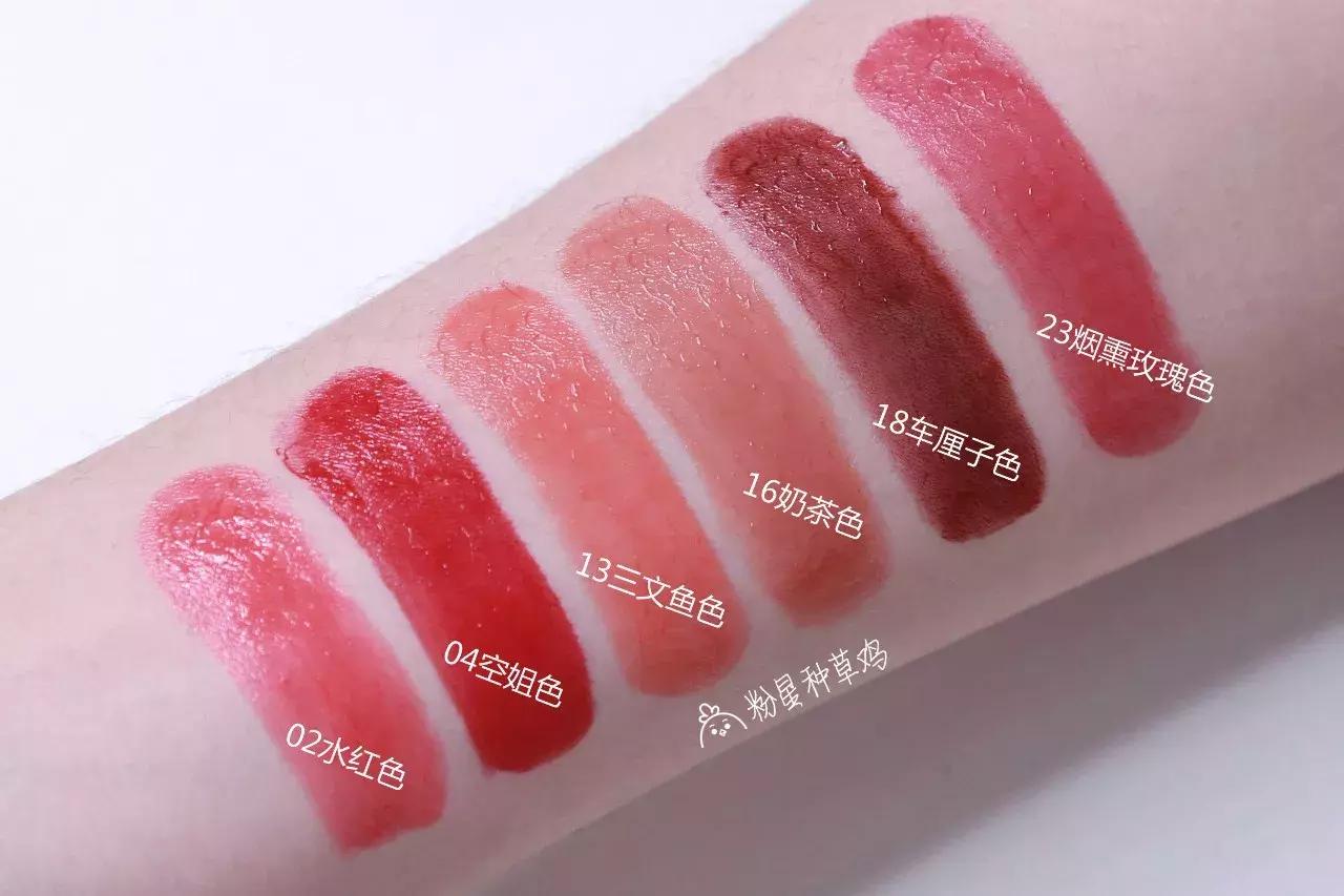 稚优泉双头口红49两支,最值得买的几款口红色号