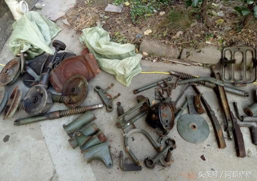 翻新长江750全过程,长江750翻新教程