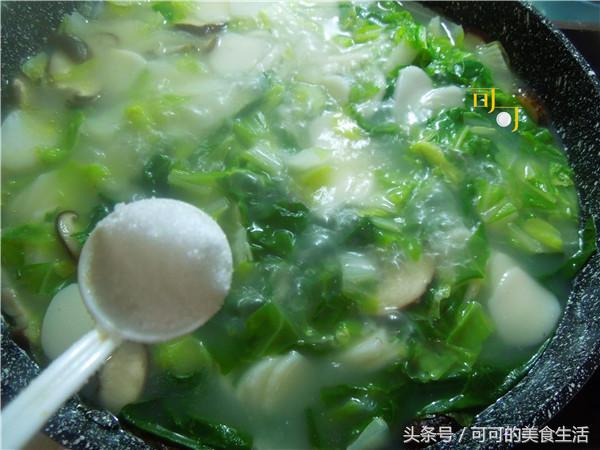 简单的年糕汤,没有配菜的年糕做法