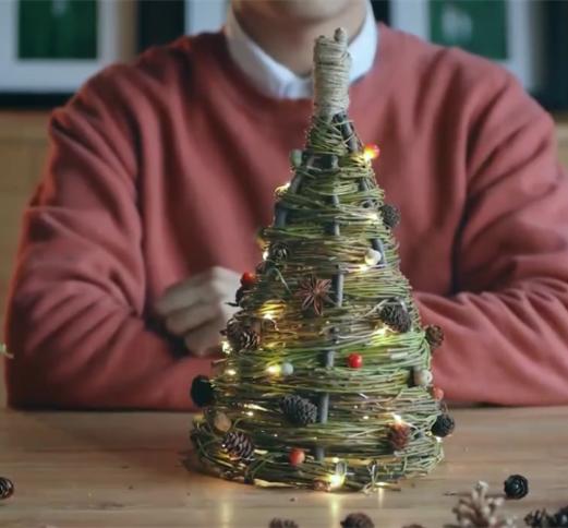 手工圣诞树该怎么做,diy创意圣诞树圣诞节必备小手工