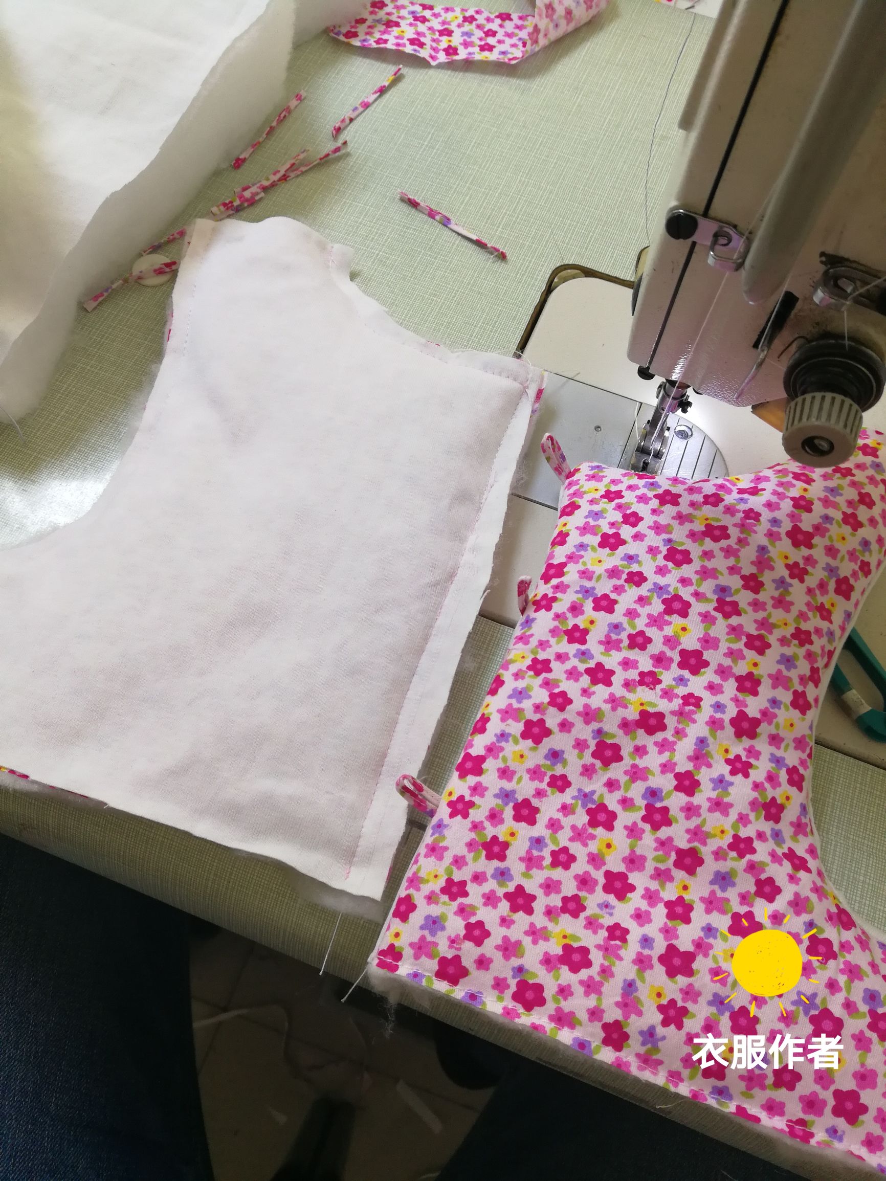 宝宝超可爱棉衣棉裤,婴儿连体棉裤皮半成品