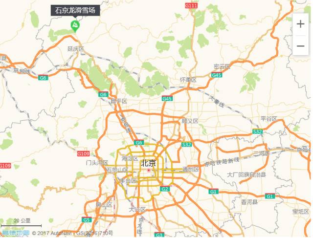 北京石京龙滑雪场全景,北京万科石京龙滑雪场怎么去