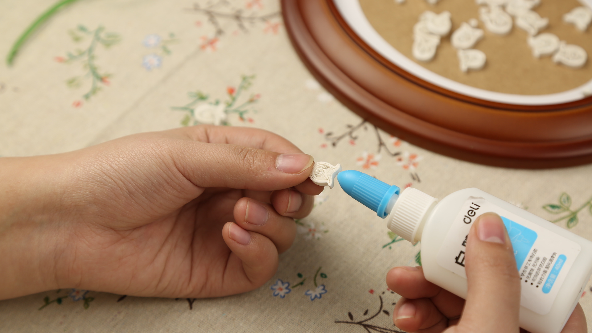 衍纸手工作品简单花,衍纸教程简单的花