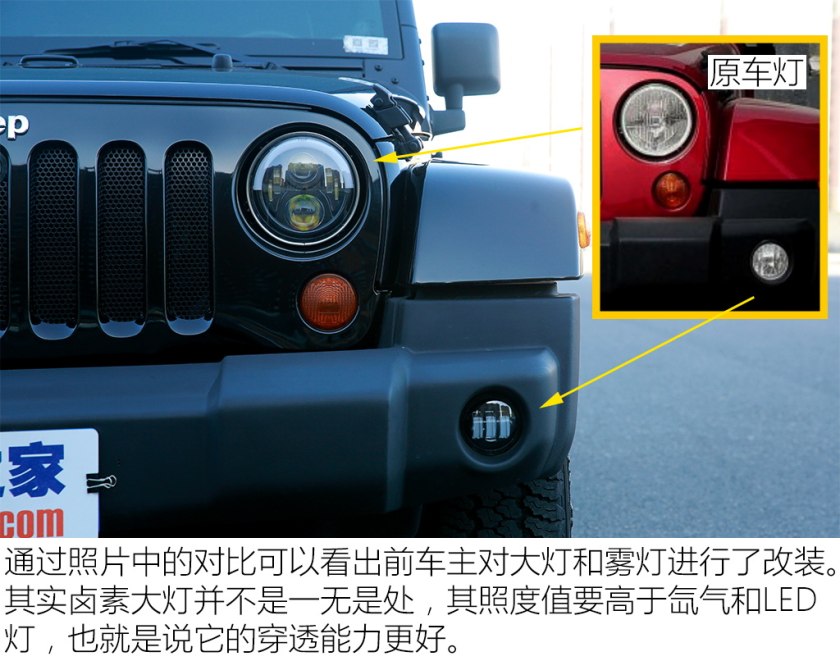 情怀终结者牧马人Sahara二手车实拍