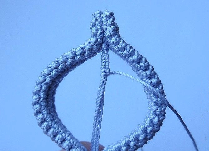 爱尔兰蕾丝钩编项链系列教程之大叶