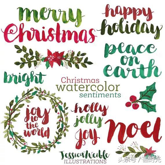 100种圣诞节贺卡,圣诞贺卡推荐