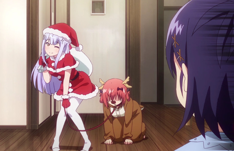 圣诞装萌图片,圣诞可爱装