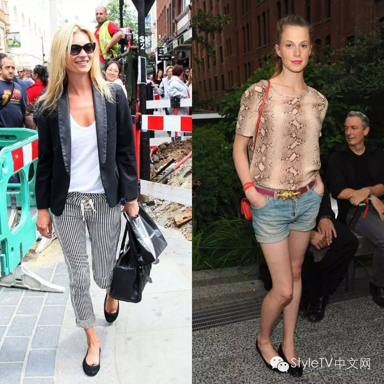 街拍|轻舞飞扬让芭蕾舞鞋助你一臂之力