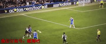 脚法进球,gif射门教学动态图