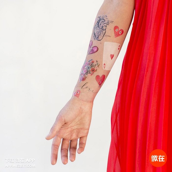 欧美风纹身贴推荐,简单且复古的纹身贴