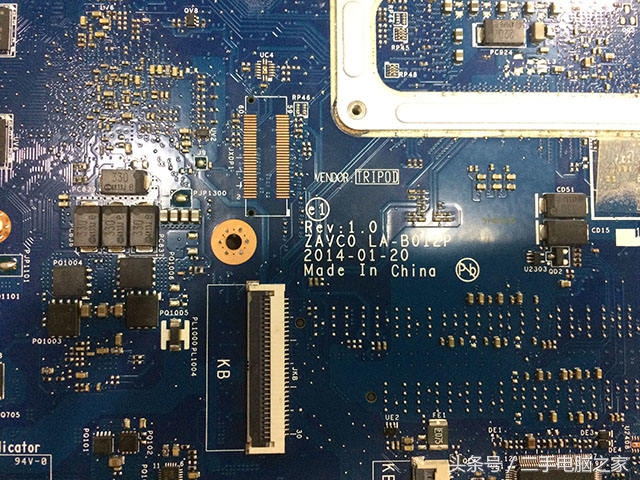 二手dellxps1702x笔记本,维修进水烧坏的戴尔笔记本