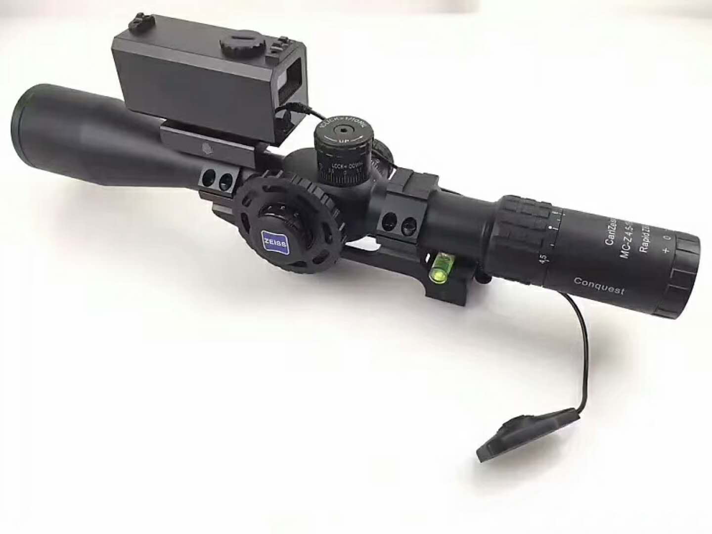 光学瞄准镜使用维修教程,瞄准镜带消光筒和不带的区别