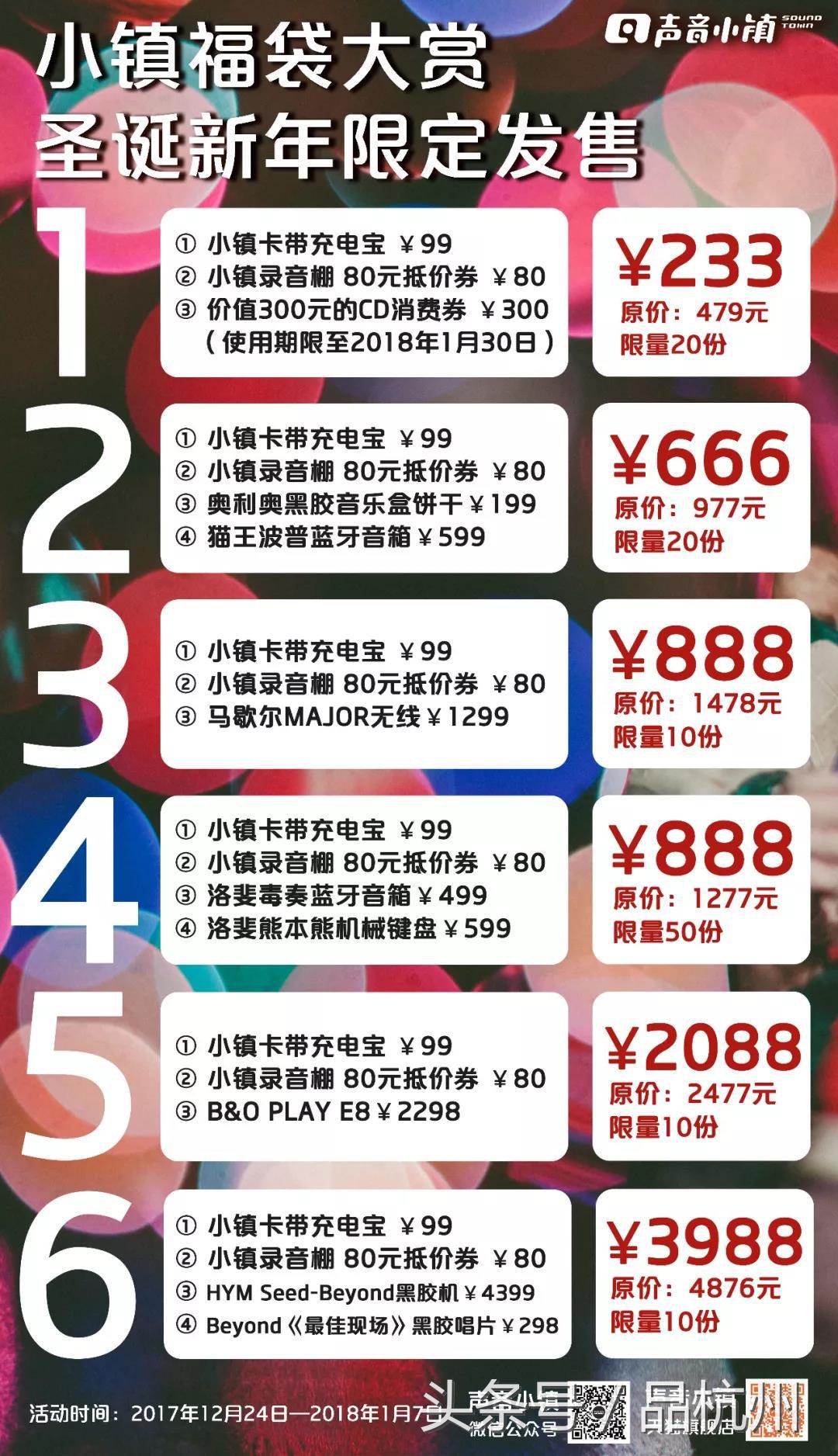 1000元福袋加2个新年福袋,100个福袋送2022新年限定礼盒