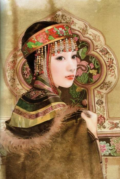 56个民族服饰图片大全,油管看中国56个民族传统服饰