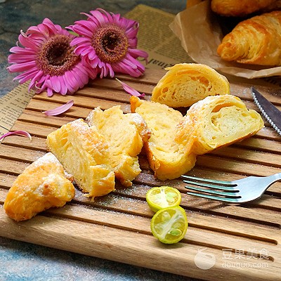 意大利羊角起酥面包,丹麦起酥牛角面包的做法