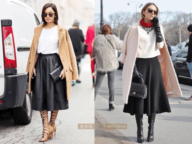 冬天怎么穿裙子才好看,冬天穿什么裙子好看又暖和