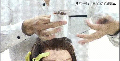 美发烫发各种卷杠手法,美发师烫发教学