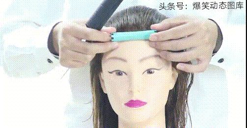 美发烫发各种卷杠手法,美发师烫发教学
