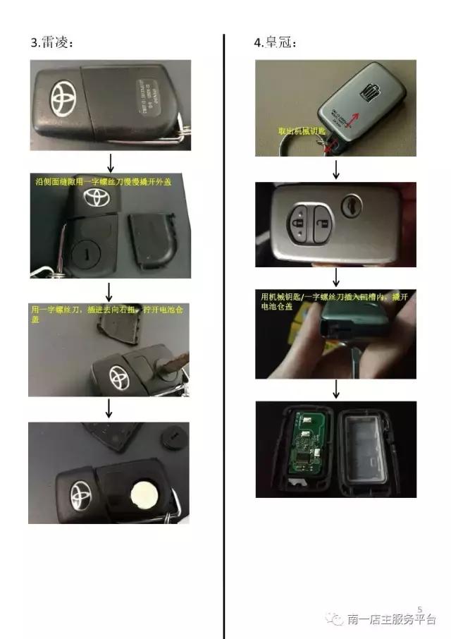 各品牌汽车遥控钥匙电池型号大全,如何正确选购汽车遥控钥匙电池